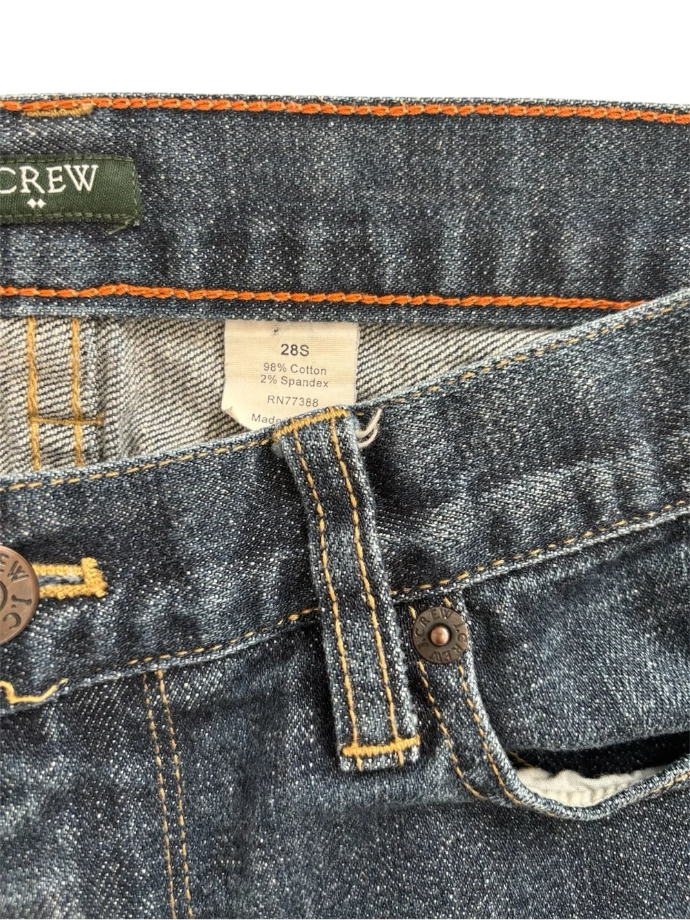 J. Crew Matchstick Women’s Medium Wash Blue Straight-Leg Jeans